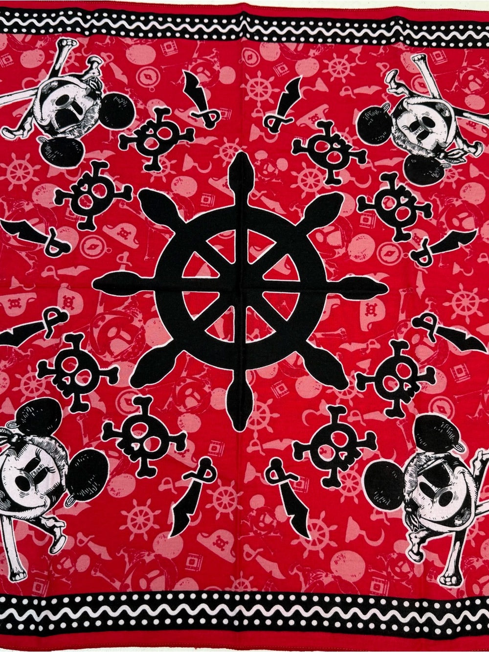 Disney Cruise Line Pirate Night Bandanas Set of 7